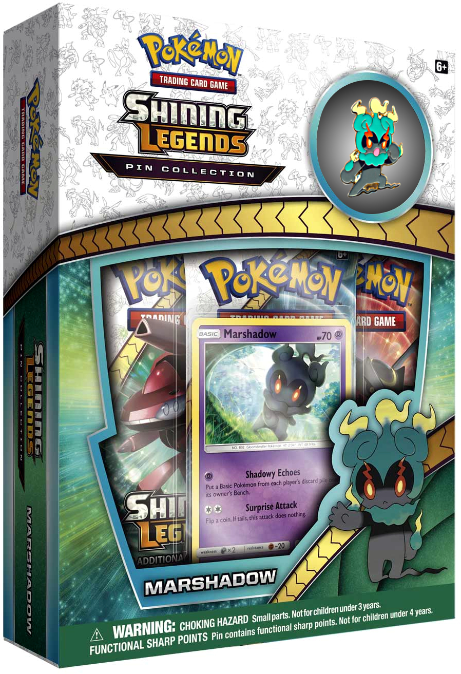 Shining Legends Pin Collection Marshadow